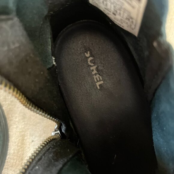 Sorel Leather Evie Black Leather Waterproof Outdoor Side-zip Boots Sz 8.5 - Picture 10 of 10